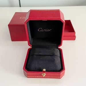 Authentic Cartier ring Box